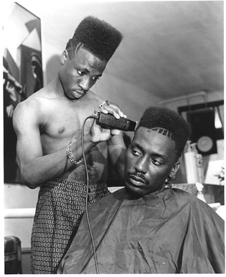 high top fade. A hi-top fade is a style